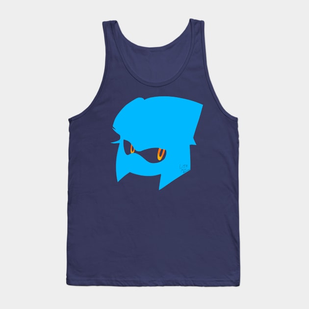 Tempest 1-Up - Blue Tank Top by ProjectLegacy